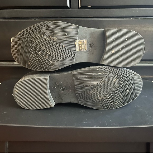 Studded Black Ankle Boots - Picture 5 of 5